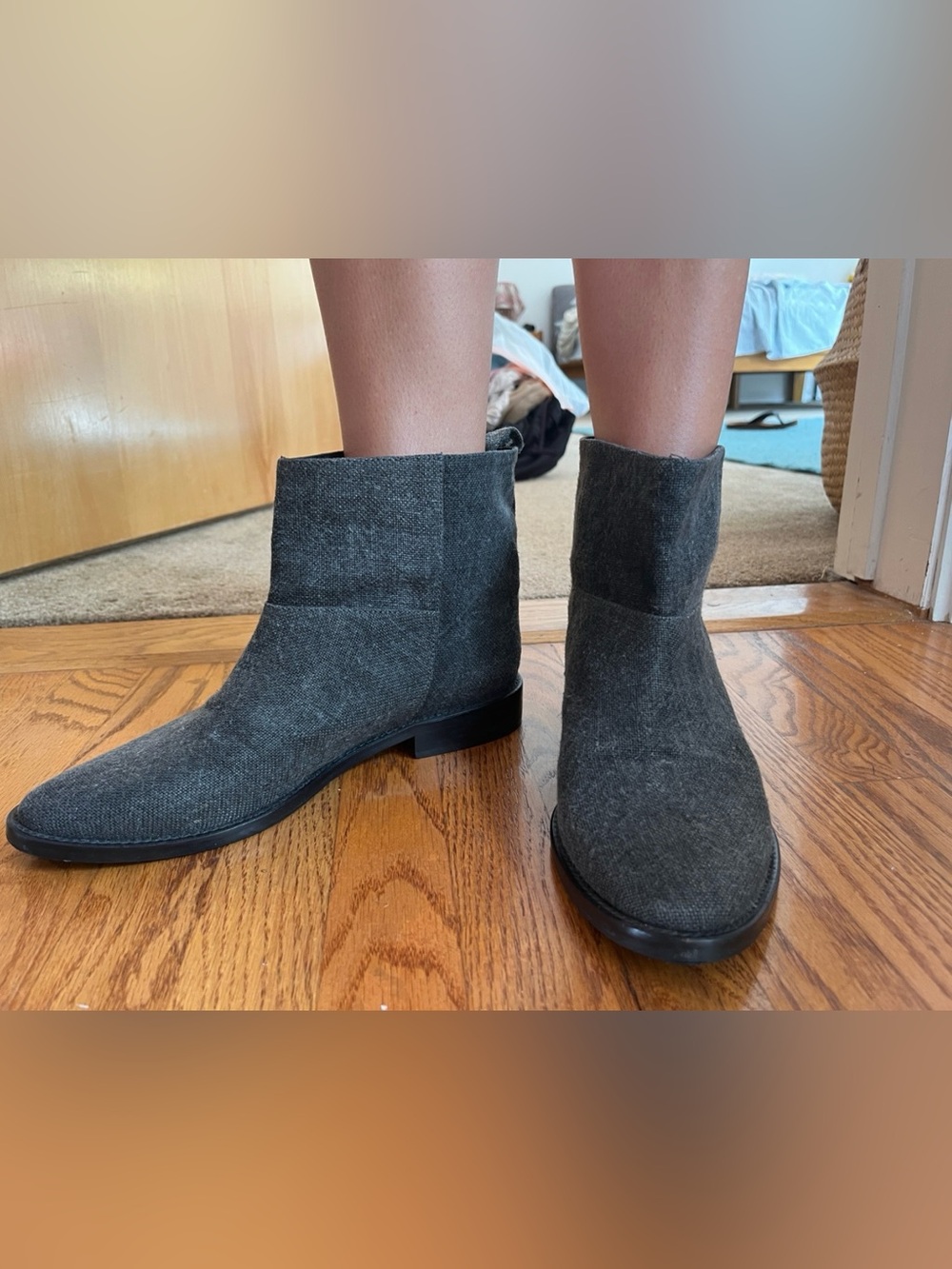 Theyskins Theory ankle boots size 38 or 7.5